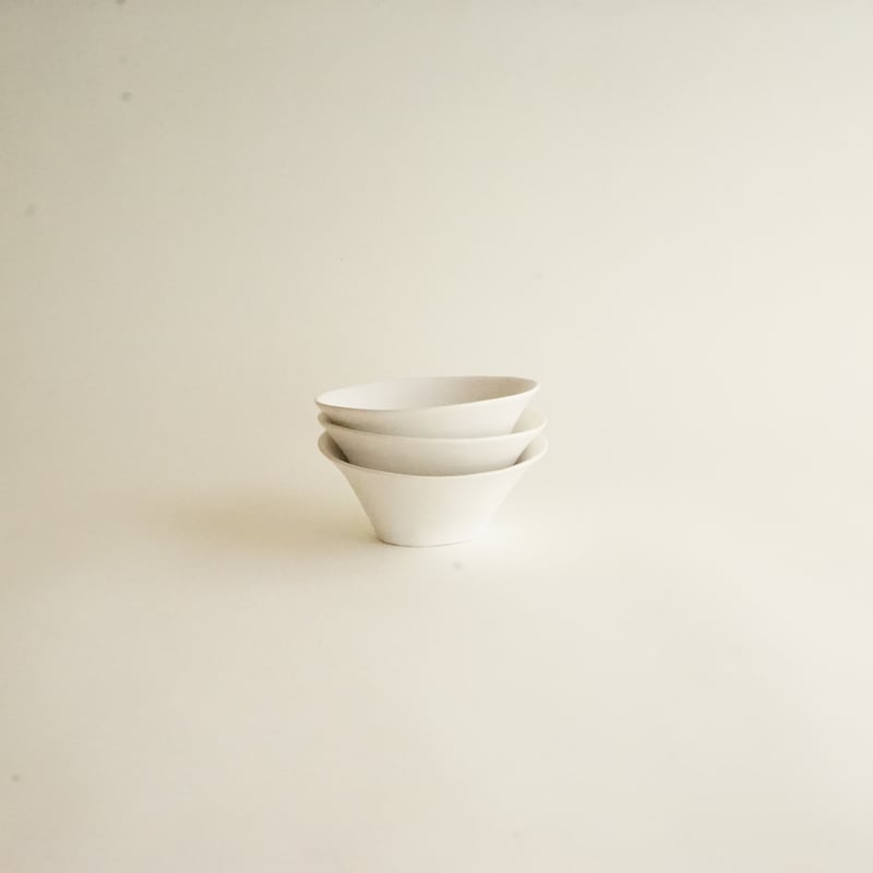 安藤雅信】口丸楕円反鉢 HS（白マット釉） | ギャルリ百草 online store