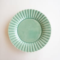 安藤雅信】イタリア輪花皿 S（乳白艶釉） | ギャルリ百草 online store