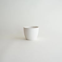 安藤雅信】太コップ M（白マット釉） | ギャルリ百草 online store