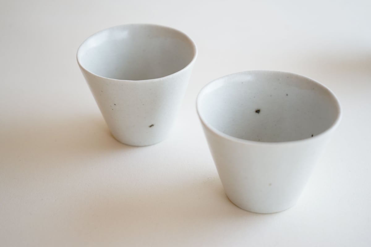 安藤雅信】白磁千代口 | ギャルリ百草 online store