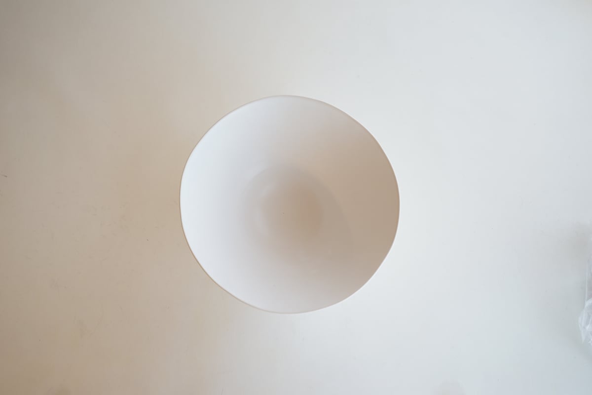 安藤雅信】イタリア深ボウル 2L（白マット釉） | ギャルリ百草 online