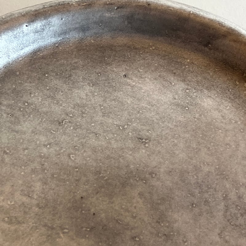 安藤雅信】銀彩ピューター渕丸プレート M | ギャルリ百草 online store