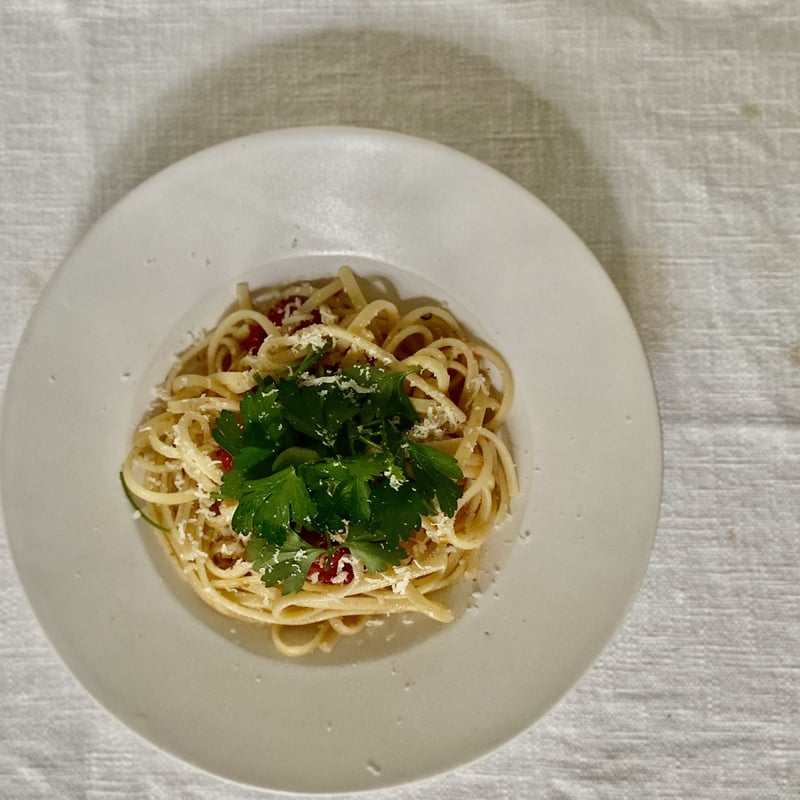 安藤雅信　白マット釉　イタリアパスタ皿　リムプレート2枚セット 安藤雅信 白マット釉 イタリアパスタ皿 リムプレート2枚セット