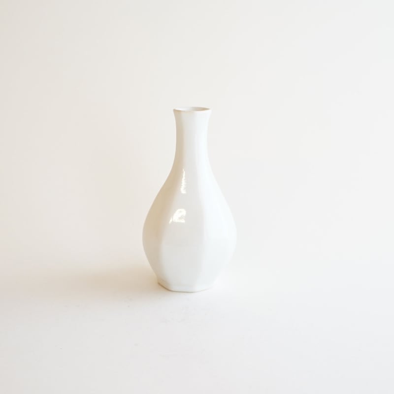 安藤雅信】青白釉面取徳利（青白艶釉） | ギャルリ百草 online store