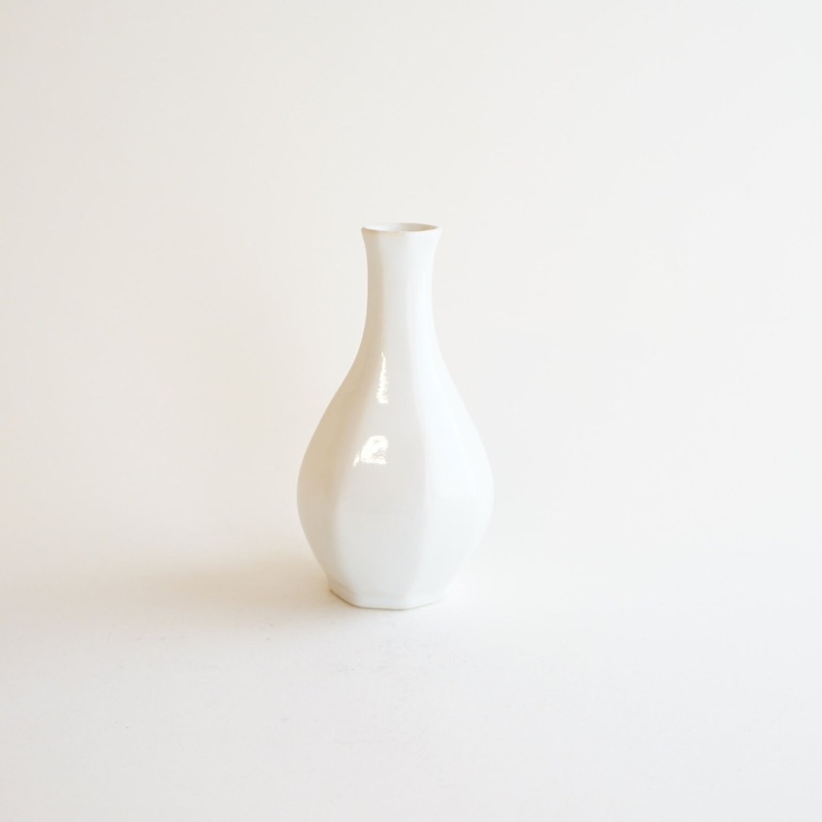 安藤雅信】青白釉面取徳利（青白艶釉） | ギャルリ百草 online store