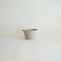 安藤雅信】細長片口 LM（白マット釉） | ギャルリ百草 online store