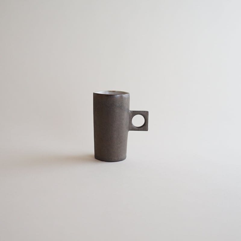 安藤雅信】黒細丸コーヒー S（黒錆釉） | ギャルリ百草 online store