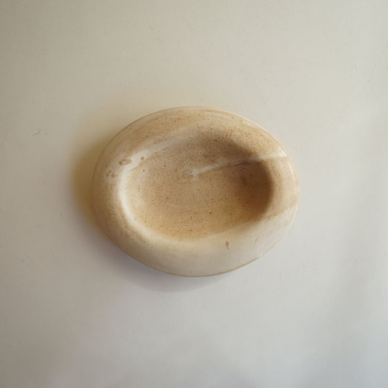 安藤雅信】 オーバルシャッポ（土灰釉） | ギャルリ百草 online store