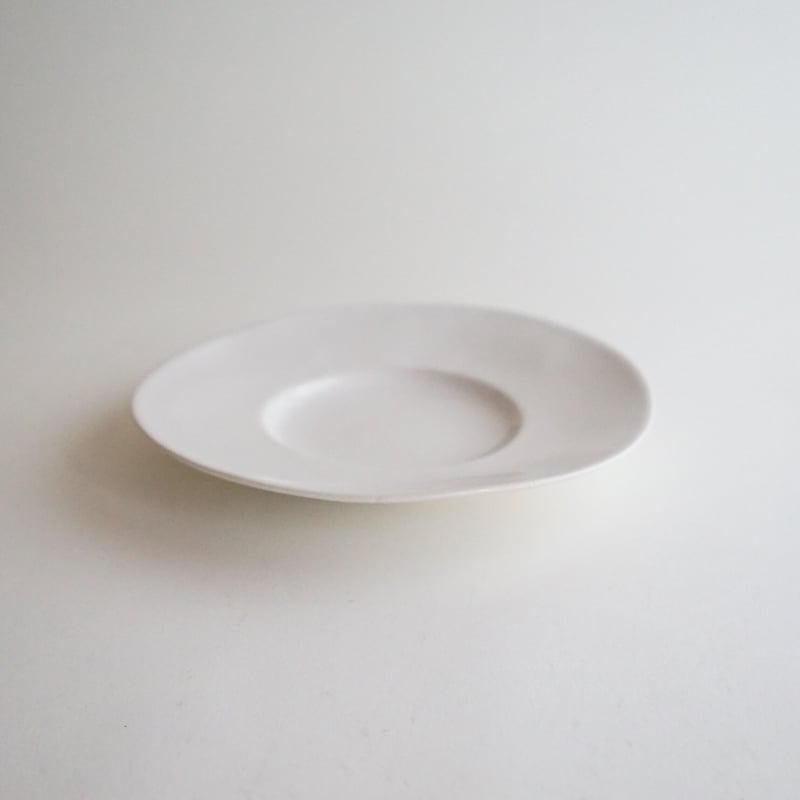 安藤雅信さん プレート 安藤雅信さん デザート皿 2枚セット 安藤雅信 リム細長角皿 白マット