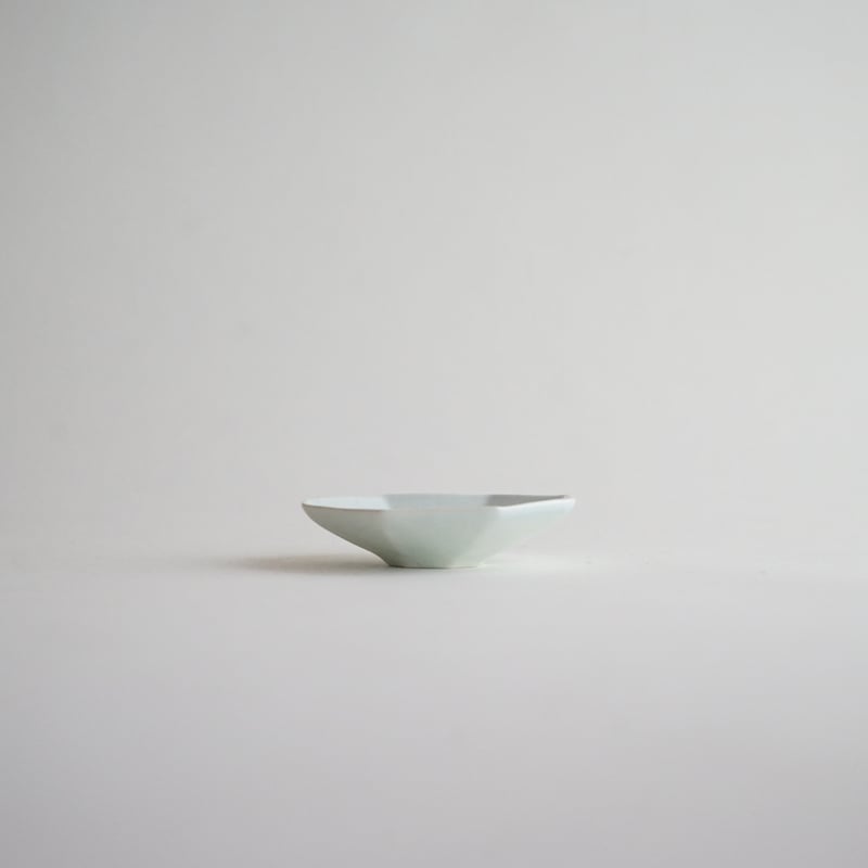 安藤雅信】白藍釉正八角高台茶托 | ギャルリ百草 online store