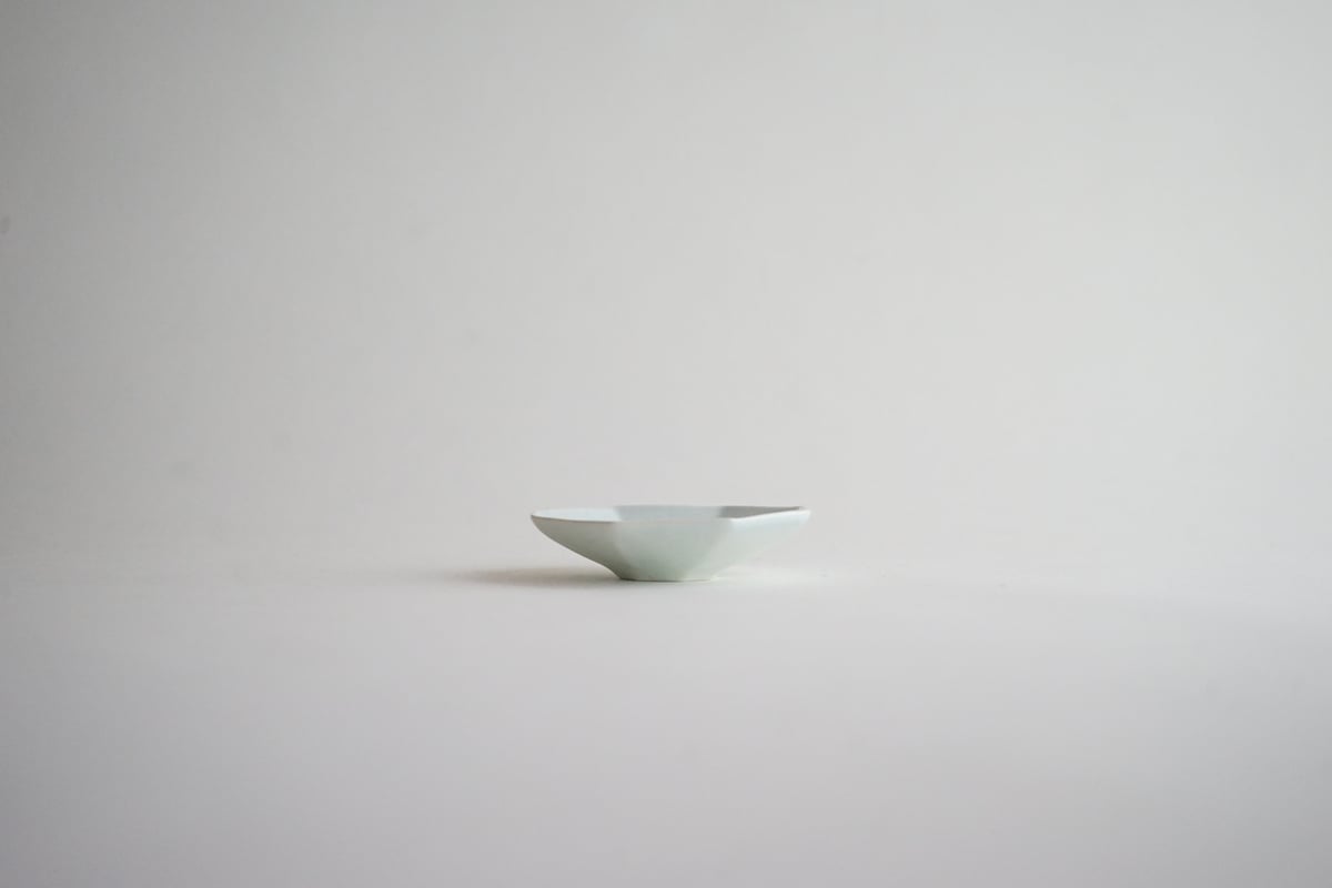 安藤雅信】白藍釉正八角高台茶托 | ギャルリ百草 online store