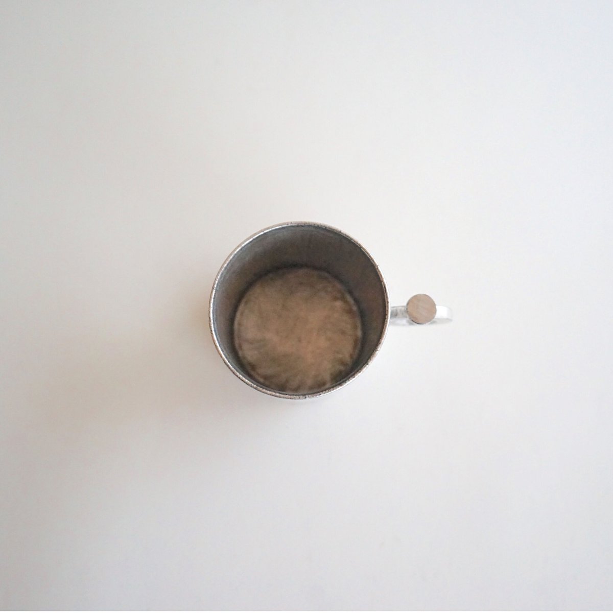 安藤雅信】銀彩ピューター片手筒コップ L | ギャルリ百草 online store