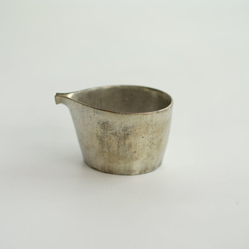安藤雅信 器　銀彩 安藤雅信】銀彩輪花茶杯L（銀彩） | ギャルリ百草 online store