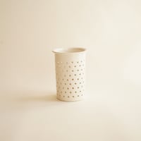 【安藤雅信】ストレーナーS（乳白艶釉）