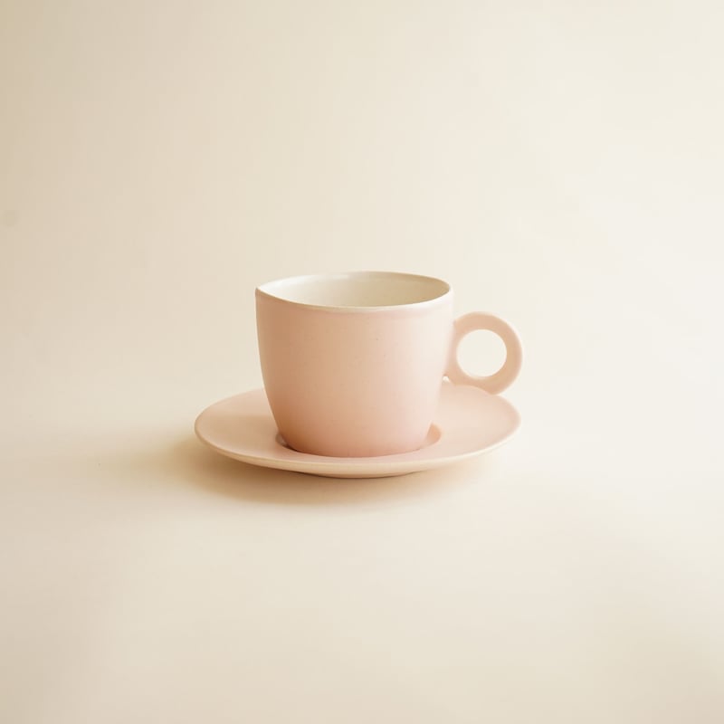 安藤雅信】外薄桜釉コーヒー（薄桜釉） | ギャルリ百草 online store