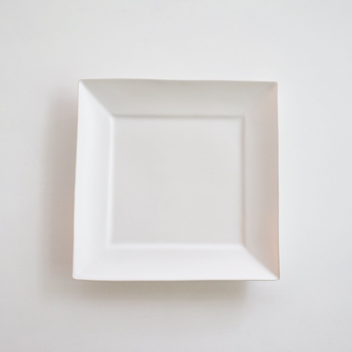 安藤雅信 リム細正角皿 LM 白マット釉 安藤雅信】片口鉢 MS（