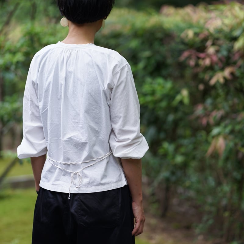 安藤明子】定番スモックブラウス | ギャルリ百草 online store