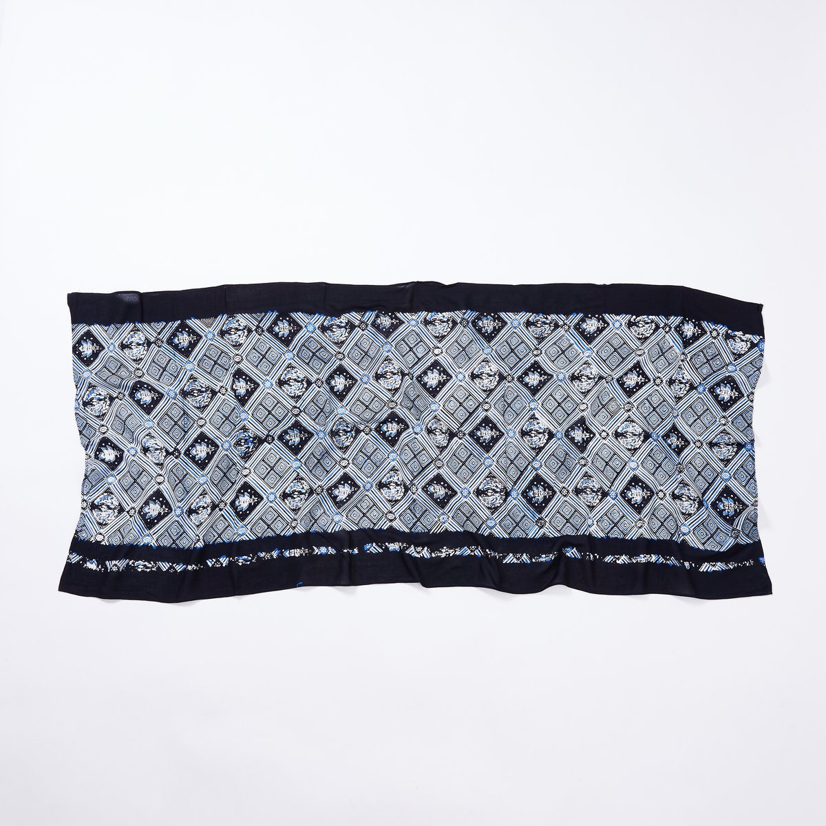 【新品未使用】rajabrooke BATIK STOLE M BROWN 新品未使用】rajabrooke BATIK STOLE M BROWN