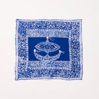 BATIK WAU LOGO HANDKERCHIEF (BLUE)