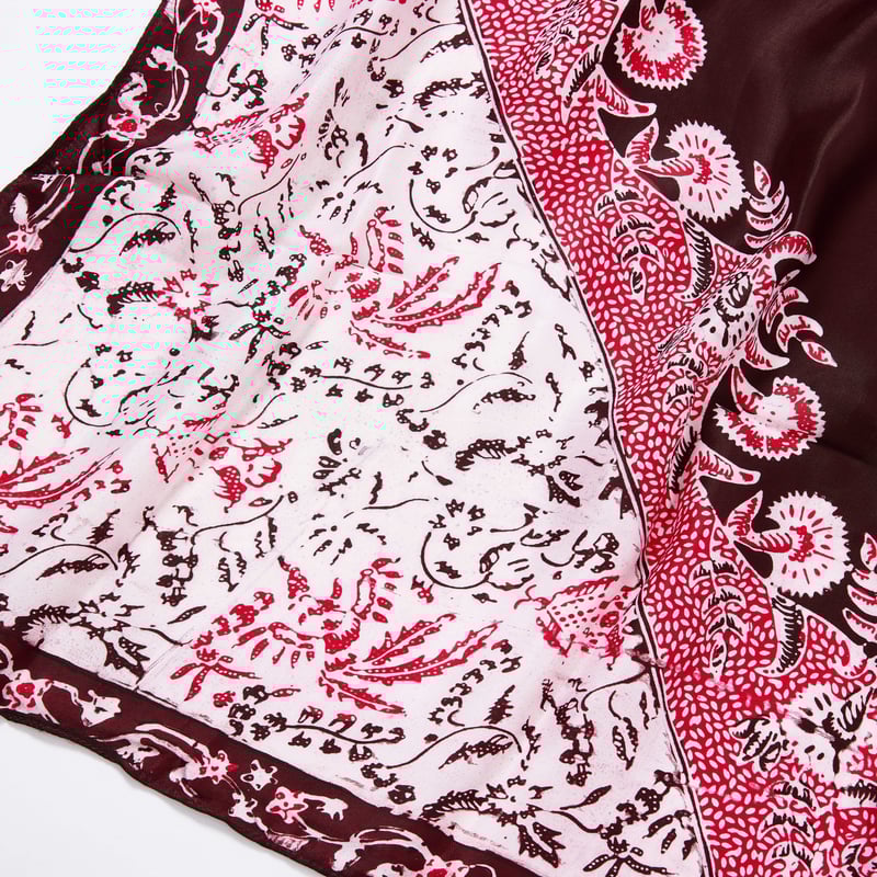 【新品未使用】rajabrooke BATIK STOLE M BROWN 安いファッション - 【新品未使用】rajabrooke BATIK STOLE M BROWN