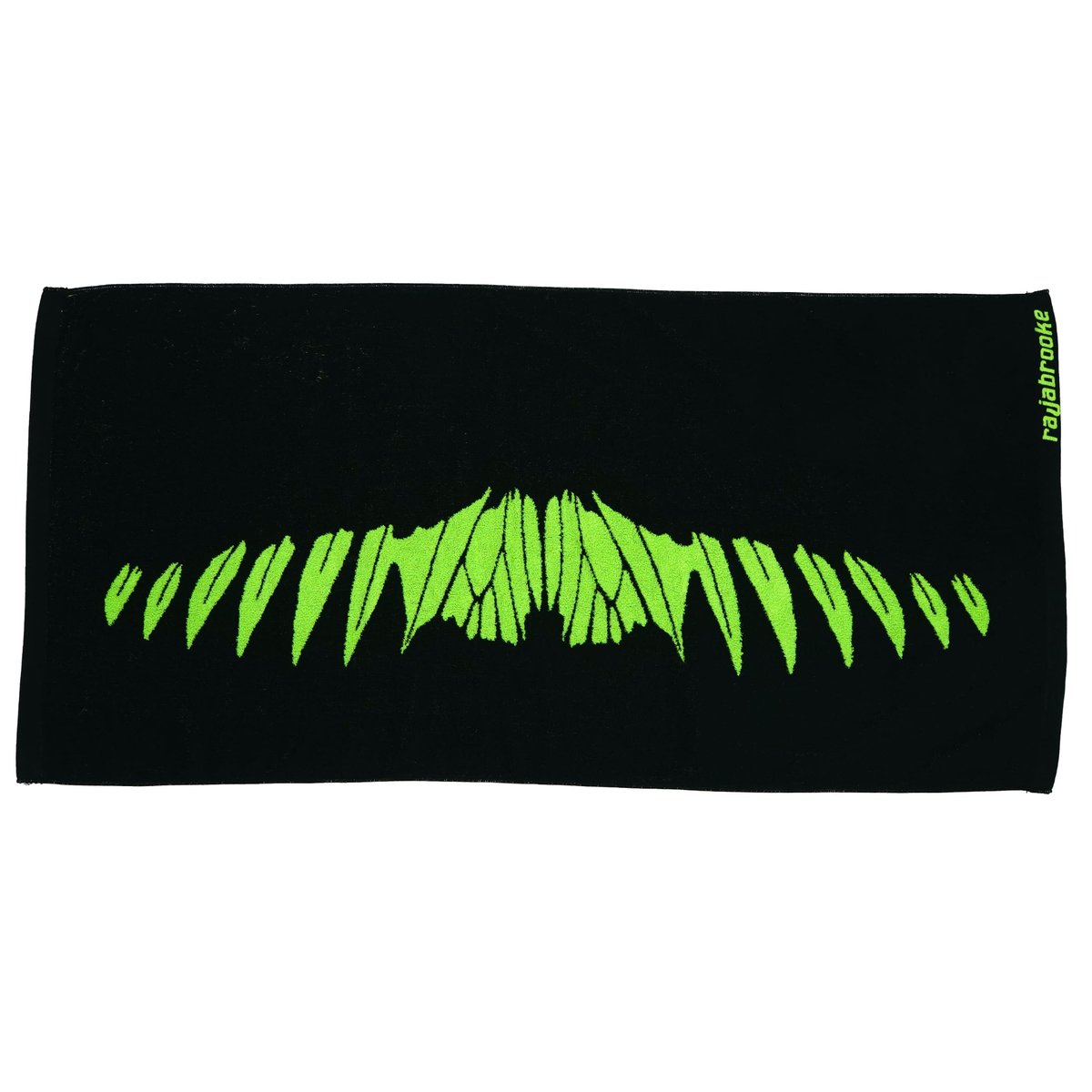 PLATINA lines」rajabrooke BUTTERFLY TOWEL (BLAC