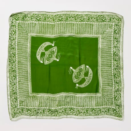 BATIK WAU SCARF (LT.HIJAU)