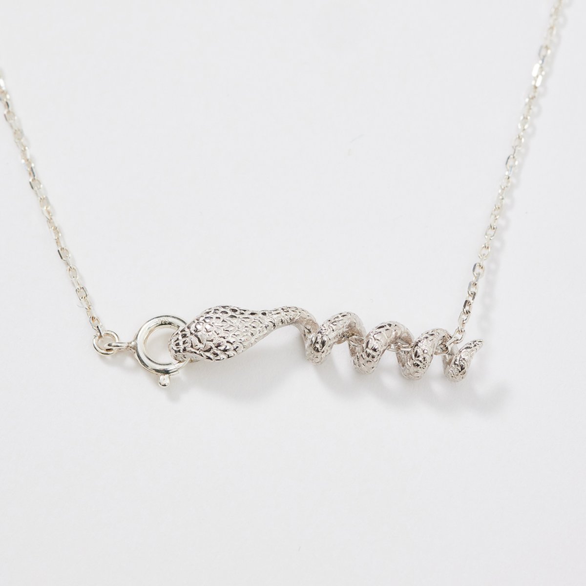 COBRA NECKLACE (SILVER) | Jalan Rajabrooke
