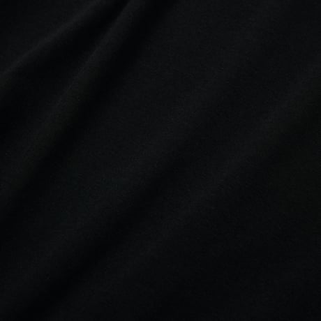 三二一STITCH LONG TEE (BLACK) -Mansion Butik HALIA- 限定