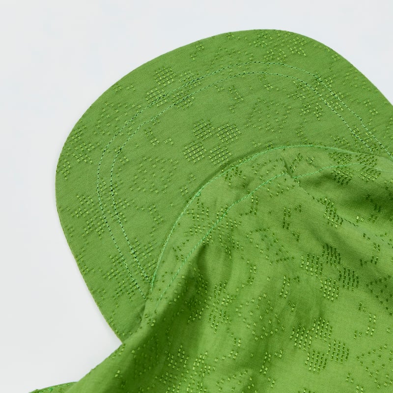 BATIK GARDENING CAP (LT.HIJAU) | Jalan Rajabrooke