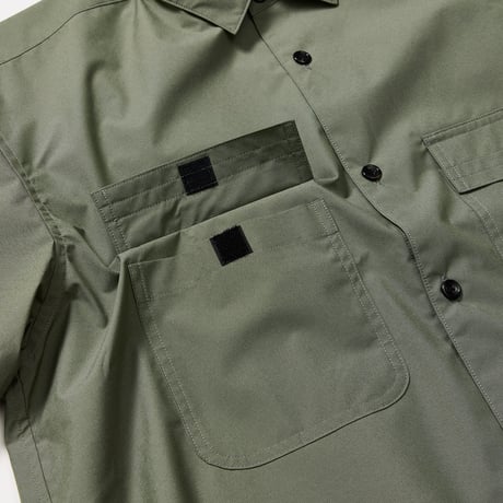 KERJA SHIRT 3 (OLIVE HIJAU)