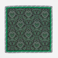 DEGITAL SONGKET 超撥水FUROSHIKI (HITAM & HIJAU)