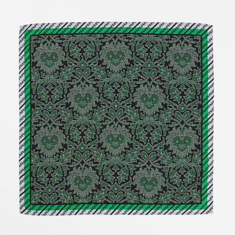 DEGITAL SONGKET 超撥水FUROSHIKI (HITAM & HIJAU)