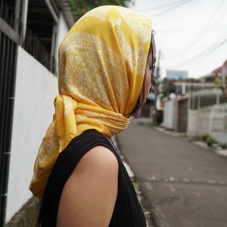 WAU FUJITATE SCARF (YELLOW)
