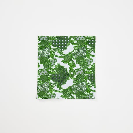 BATIK HARAMAKI (WHITE & HIJAU)