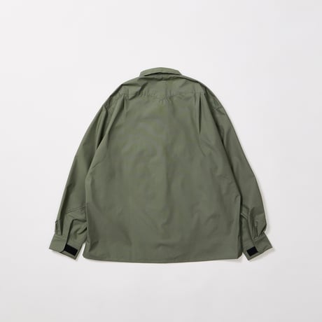 KERJA SHIRT 3 (OLIVE HIJAU)
