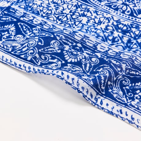 BATIK WAU LOGO HANDKERCHIEF (BLUE)