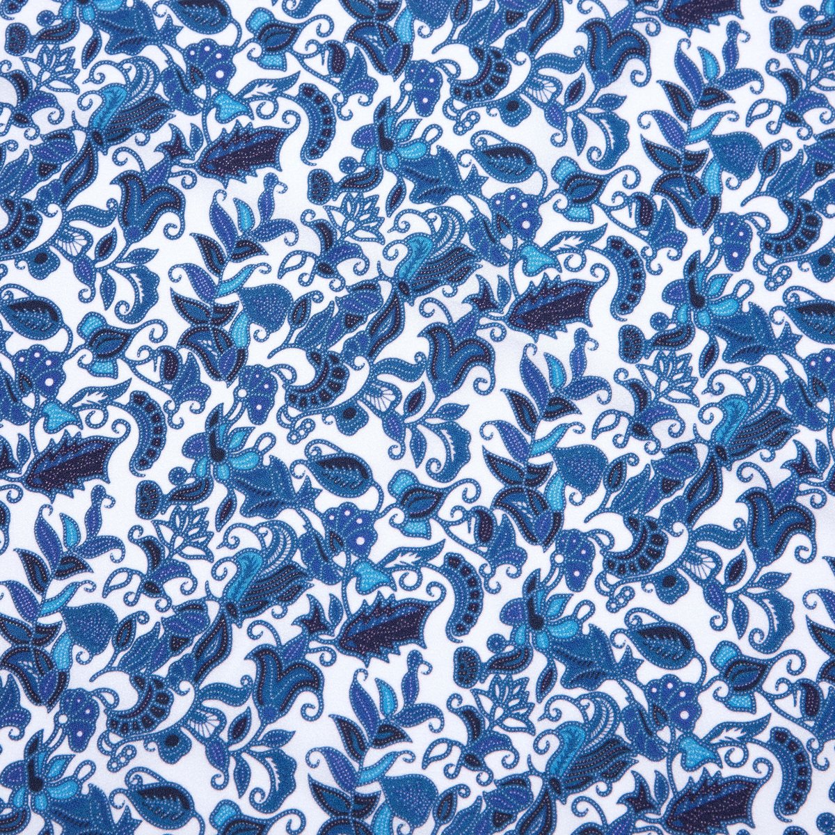 rajabrooke batik furoshiki 超撥水加工　希少 ASIAN BATIK FUROSHIKI 超撥水加工 (WHITE&BLUE) | Jala