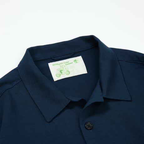 RAJERSEY SHIRT＜Mansion Butik HALIA カラー＞(NAVY)