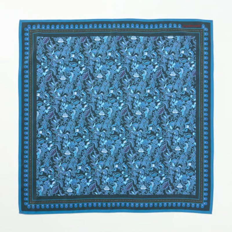 ASIAN BATIK 超撥水FUROSHIKI (NAVY) | Jalan Rajabrooke