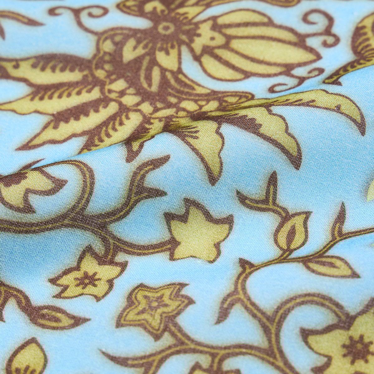 ASIAN BATIK TENUGUI (LT.BLUE) | Jalan Rajabrooke