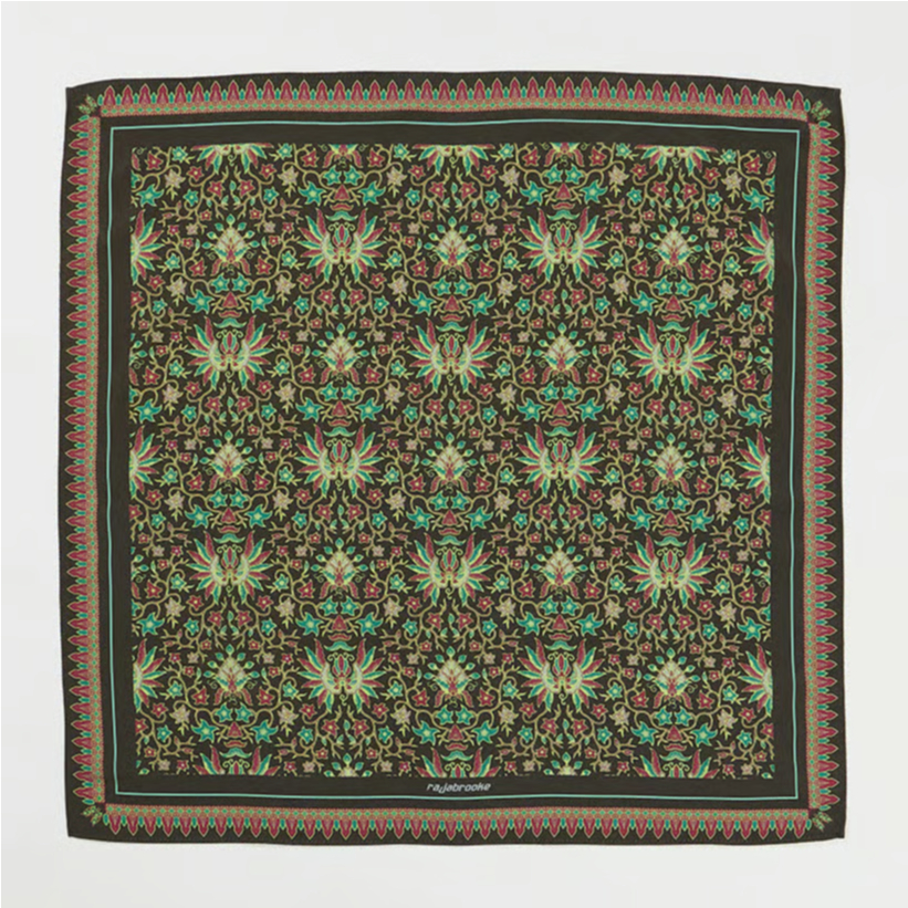 ASIAN BATIK 超撥水FUROSHIKI (BROWN) | Jalan Rajabr