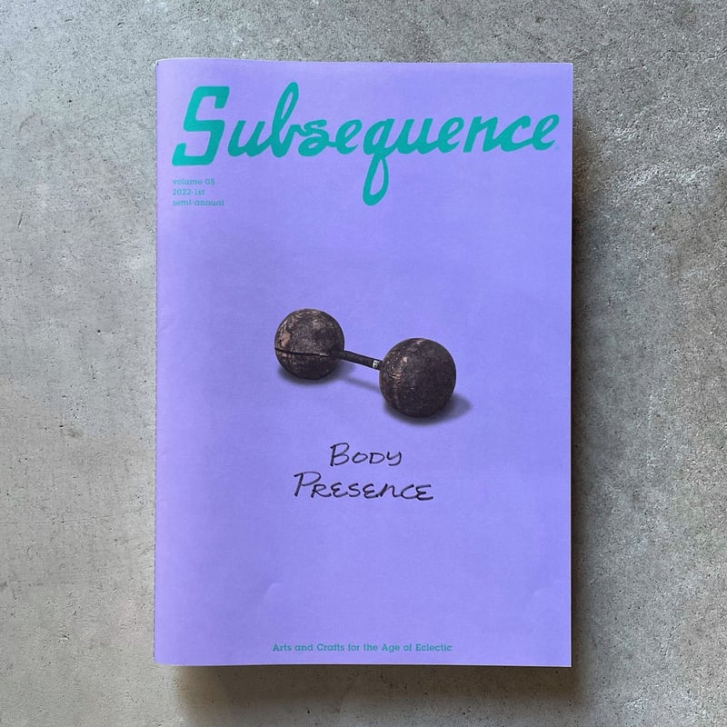 Subsequence Magazine vol.5』 | OWL