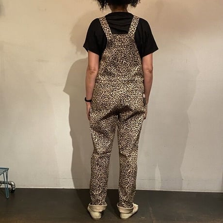 オーバーオール・ヒョウ柄