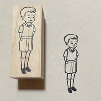 オリジナルスタンプ・スタンディング(ロビン)