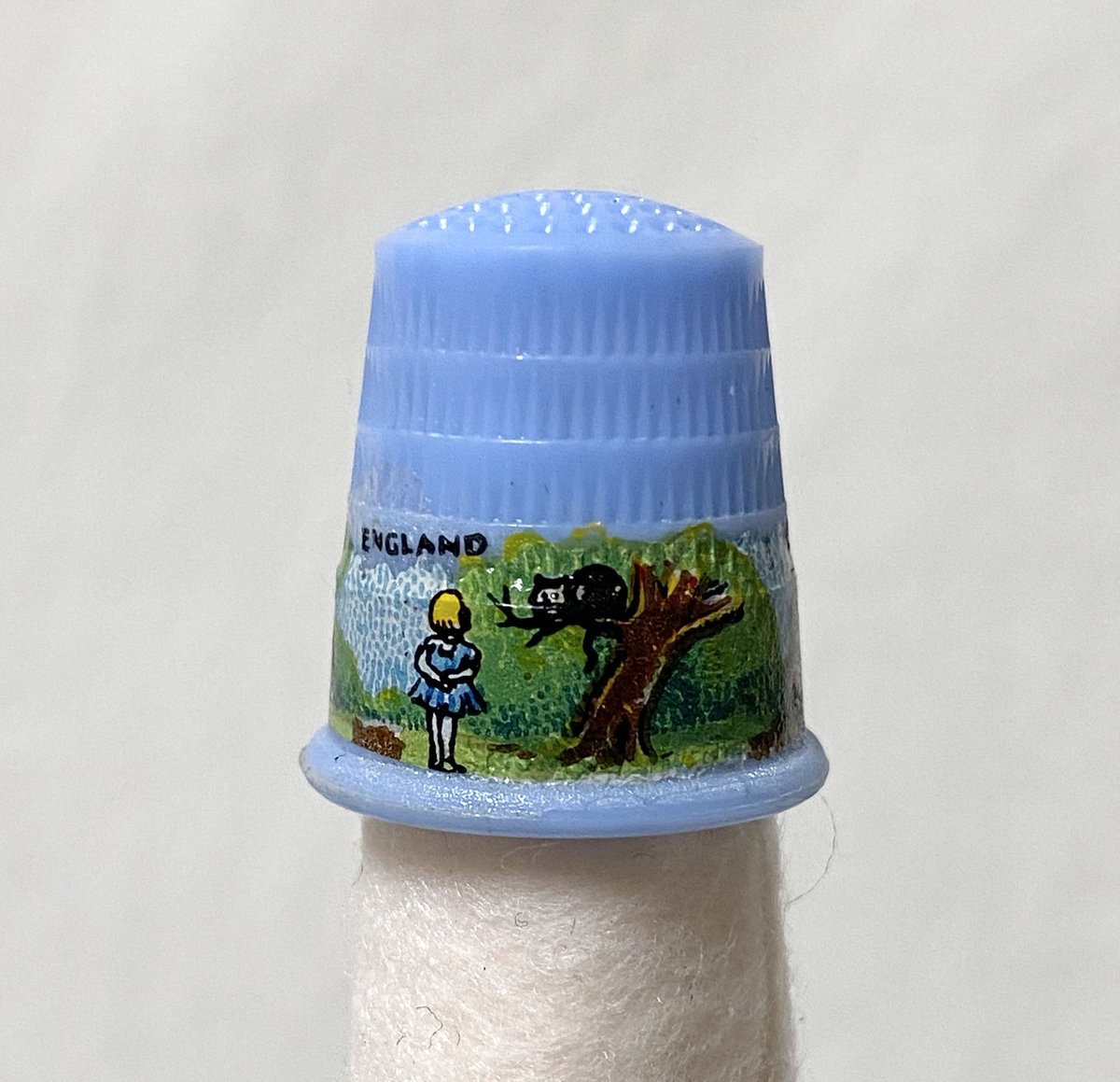 不思議の国のアリスデッドストック木製スタンプ