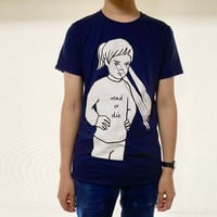 T シャツ・Read or Die（メンズ／ユニセックス）・ネイビー