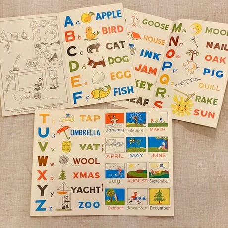 イギリスの読み書き練習帳