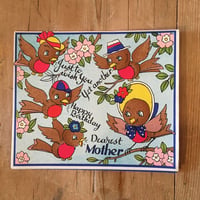 バースデーカード　Mother