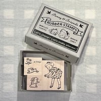 スタンプセット・キャッチ(ウサギ)
