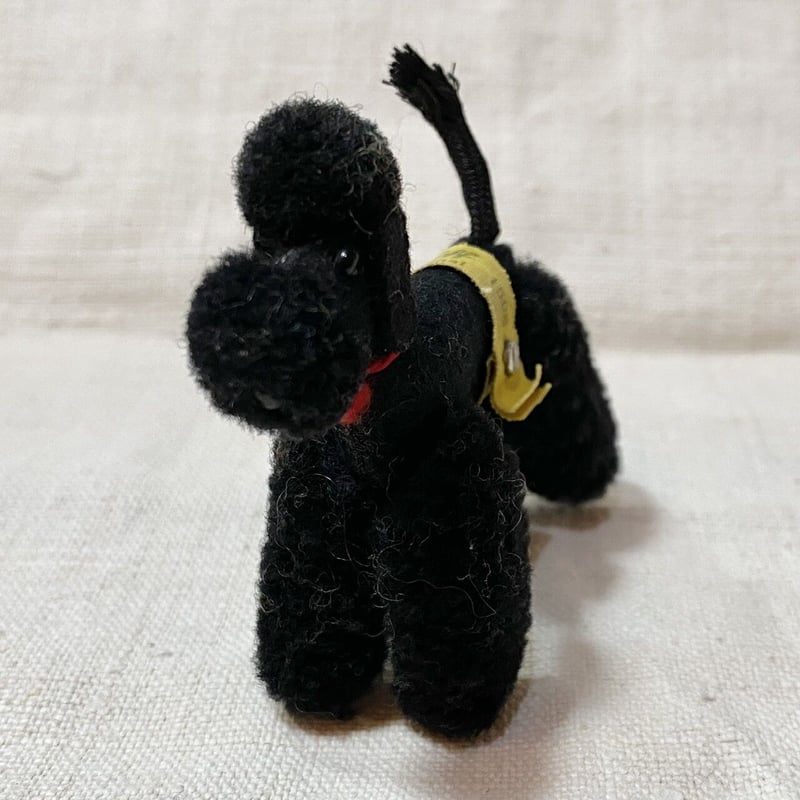 シュタイフのポンポンプードル・黒 | Biscuit web store